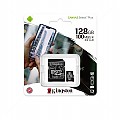 Memoria MicroSDXC Kingston SDCS2/128GB Canvas Select con adaptador SD 128GB