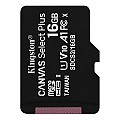 Memoria MicroSDHC Kingston Canvas Select Plus con adaptador SD 16GB