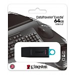 Pendrive Kingston DT Exodia 64GB USB-A 3.2/3.1/3.0/2.0 