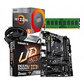 Combo Actualizaci�n PC AMD Ryzen 5 5600G + MotherBoard Gigabyte B550 + 2x8 16GB DDR4