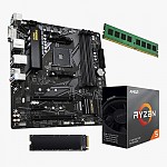 Combo Actualizaci�n Gamer AMD Ryzen 5 3600X + Mother B550 + 8GB DDR4 + 120GB SSD de regalo