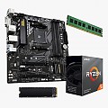 Combo Actualizaci�n Gamer AMD Ryzen 5 3600X + Mother B550 + 8GB DDR4 + 120GB SSD de regalo